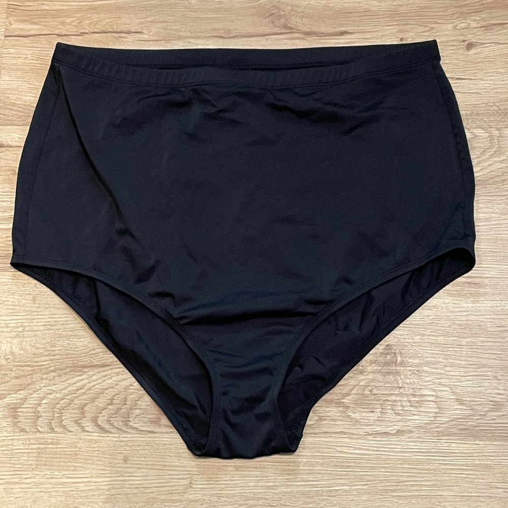 Size 26  High Rise Swim suit bottoms